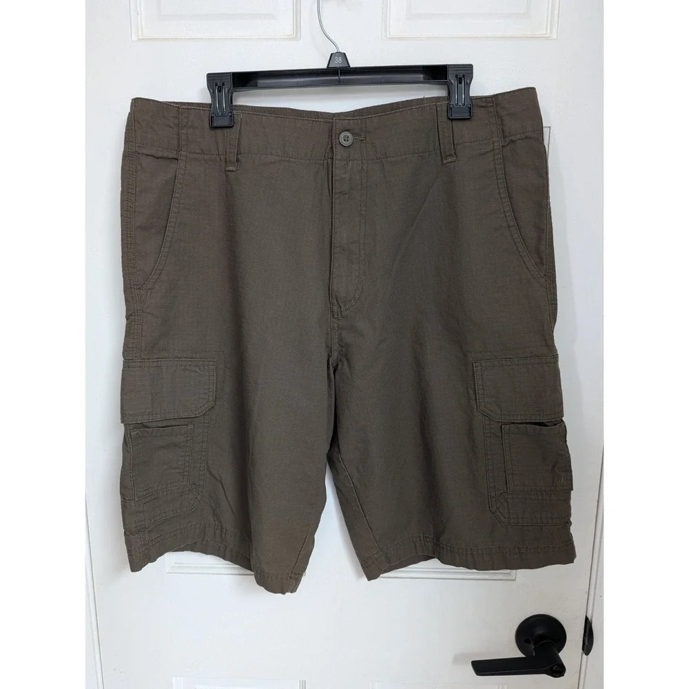 NEW Architect Jean Company SZ 38 Mens Cotton Cargo Shorts Inseam 11